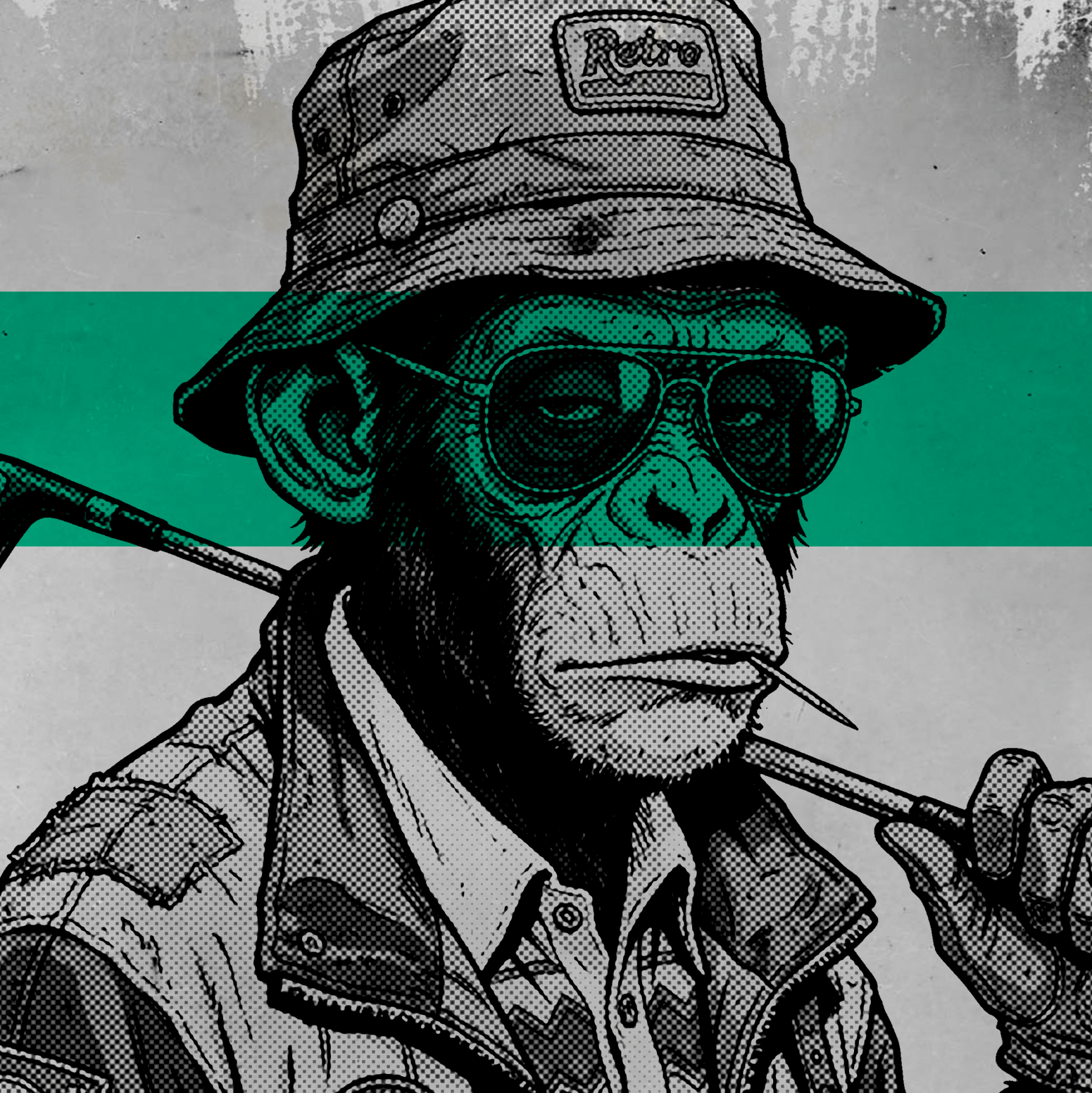 Black White Dark Grey