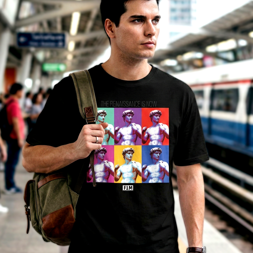 The Renaissance Is Now. Loose-fit Tee.
